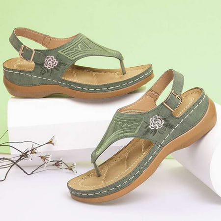 Wodofoxo Promotion Summer Flip Flops Fashion Flower Causal Wedges Embroidery Women Shoes
Wodofoxo Promotion Summer Flip Flops Fashion Flower Causal Wedges Embroidery Women Shoes