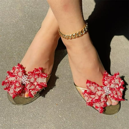Gnogobi Summer Crystal Open Toe Flat Shoes Womens Sandals Lightweight Casual Outwear Sandals Platform Sandals On Clearance
Gnogobi Summer Crystal Open Toe Flat Shoes Womens Sandals Lightweight Casual Outwear Sandals Platform Sandals On Clearance