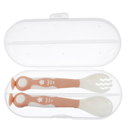 1 Set of Household Baby Spoon Portable Feeding Spoon Flexional Baby Fork Baby Accessory
1 Set of Household Baby Spoon Portable Feeding Spoon Flexional Baby Fork Baby Accessory