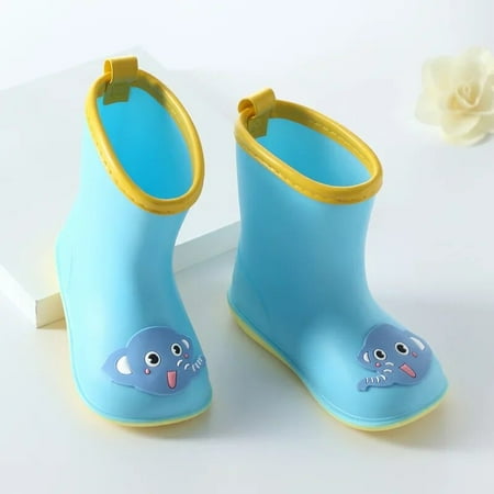 Nice Wide Round Toe Children Rainboots Baby PVC Rubber Waterproof Kids Water Shoes Lovely Cartoon Rain Boots Platform D03223 CN18 Insole 18.5 cm Blue
Nice Wide Round Toe Children Rainboots Baby PVC Rubber Waterproof Kids Water Shoes Lovely Cartoon Rain Boots Platform D03223 CN18 Insole 18.5 cm Blue