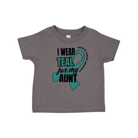 Inktastic I Wear Teal for My Aunt Ovarian Cancer Awareness Gift Toddler Boy or Toddler Girl T-Shirt
Inktastic I Wear Teal for My Aunt Ovarian Cancer Awareness Gift Toddler Boy or Toddler Girl T-Shirt