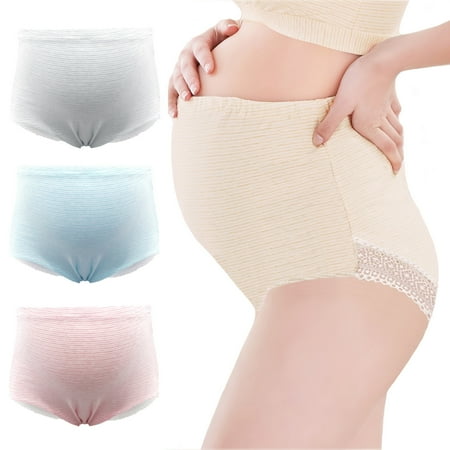 Tejiojio Maternity/Labor/Nursing Clothing Clearance Women Stripe High Waist Lace Adjustable Pregnant Elasticity Maternity Panties
Tejiojio Maternity/Labor/Nursing Clothing Clearance Women Stripe High Waist Lace Adjustable Pregnant Elasticity Maternity Panties