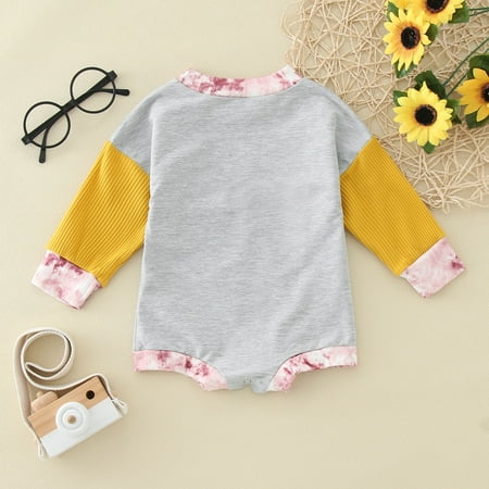 Aayomet Baby Bodysuit Baby Romper Boys Baby Boy Girl Thanksgiving Outfit Letter Print Turkey Romper Sweatshirt Onesie Long Sleeve Bodysuit Fall Top Yellow 3-6 Months
Aayomet Baby Bodysuit Baby Romper Boys Baby Boy Girl Thanksgiving Outfit Letter Print Turkey Romper Sweatshirt Onesie Long Sleeve Bodysuit Fall Top Yellow 3-6 Months
