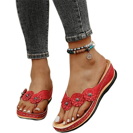 Sandals Women Dressy Summer Flat Arch Support Wide Width Orthopedic Slide Casual Walking Orthotic Flip Flops
Sandals Women Dressy Summer Flat Arch Support Wide Width Orthopedic Slide Casual Walking Orthotic Flip Flops