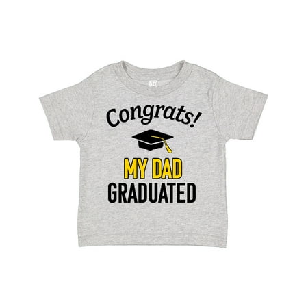 Inktastic Congrats! My Dad Graduated with Cap Gift Toddler Boy or Toddler Girl T-Shirt
Inktastic Congrats! My Dad Graduated with Cap Gift Toddler Boy or Toddler Girl T-Shirt