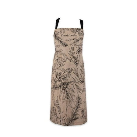Fresh Herbs Printed Chef Apron