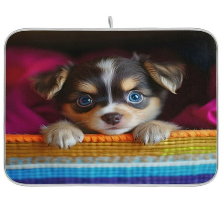 joogoo Cute Dog Dish Drying Mat Kitchen Counter Absorbent Drying Pad 16x18 in Drainer Rack
joogoo Cute Dog Dish Drying Mat Kitchen Counter Absorbent Drying Pad 16x18 in Drainer Rack