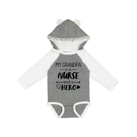 Inktastic My Grandpa is a Nurse and a Hero Gift Baby Boy or Baby Girl Long Sleeve Bodysuit
Inktastic My Grandpa is a Nurse and a Hero Gift Baby Boy or Baby Girl Long Sleeve Bodysuit