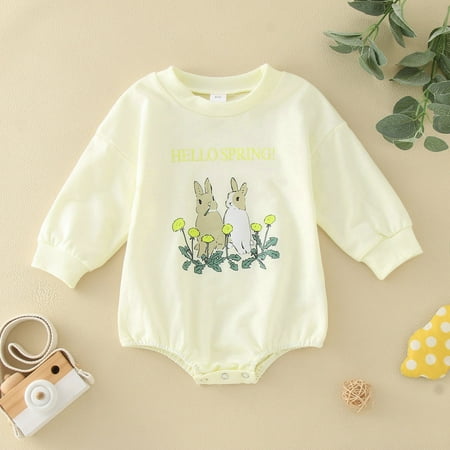 Cathalem Baby Girl Outfits 18-24 Months Boys Girls Easter Long Sleeve Cartoon Rabbit Printed Girls Dance Ballet Leotard White 9-12 Months
Cathalem Baby Girl Outfits 18-24 Months Boys Girls Easter Long Sleeve Cartoon Rabbit Printed Girls Dance Ballet Leotard White 9-12 Months
