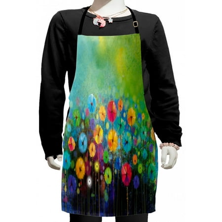 Flower Kids Apron Dandelions Featured in Garden Brushstrokes Watercolored Abstract Landscape Art Boys Girls Apron Bib with Adjustable Ties for Cooking Baking Painting Multicolor by Ambesonne
Flower Kids Apron Dandelions Featured in Garden Brushstrokes Watercolored Abstract Landscape Art Boys Girls Apron Bib with Adjustable Ties for Cooking Baking Painting Multicolor by Ambesonne