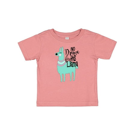 Inktastic No Drama For This Llama Gift Baby Boy or Baby Girl T-Shirt