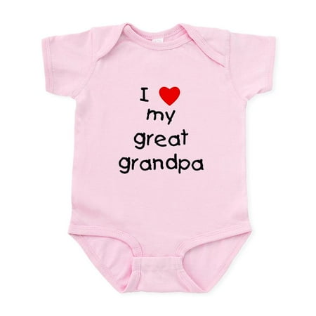 CafePress - I Love My Great Grandpa Infant Bodysuit - Baby Light Bodysuit Size Newborn - 24 Months
CafePress - I Love My Great Grandpa Infant Bodysuit - Baby Light Bodysuit Size Newborn - 24 Months