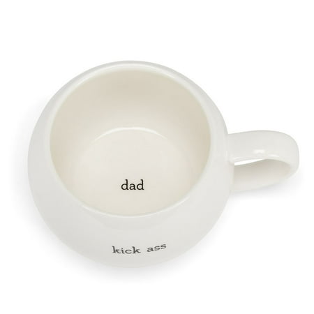 Set of 2 Kick Ass Dad Ball Mug