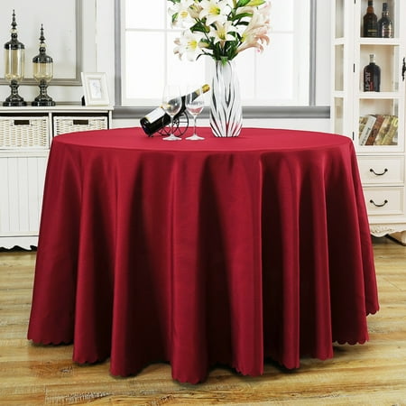 Xiantao Round Tablecloth 63 Washable Polyester Dinner Table Cover for Wedding Party Events Home Kitchen Dining Wine Red
Xiantao Round Tablecloth 63 Washable Polyester Dinner Table Cover for Wedding Party Events Home Kitchen Dining Wine Red