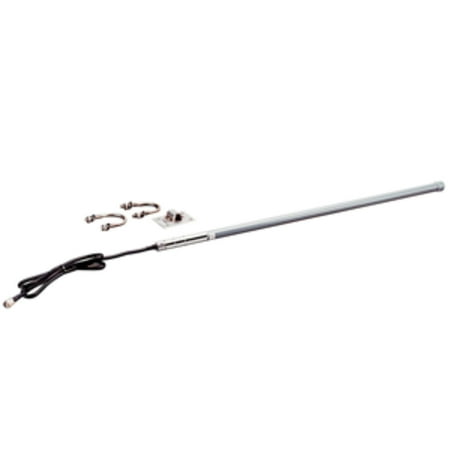 3 Metallic Gray and Black Marine Electronics Davis Omni Antenna for Long-Range Repeater
3 Metallic Gray and Black Marine Electronics Davis Omni Antenna for Long-Range Repeater