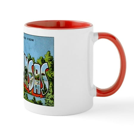 CafePress - Arkansas Postcard Mug - 11 oz Ceramic Mug - Novelty Coffee Tea Cup
CafePress - Arkansas Postcard Mug - 11 oz Ceramic Mug - Novelty Coffee Tea Cup