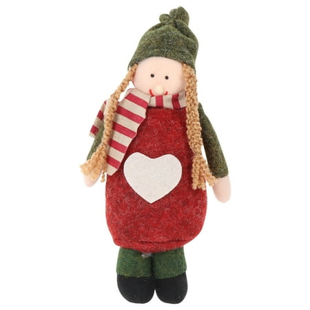 1 Pc Adorable Nonwovens Standing Girl Doll Home Showcase Party Adornment