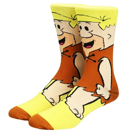 Fln - Barney Rubble 360 Mens Character Crew Socks