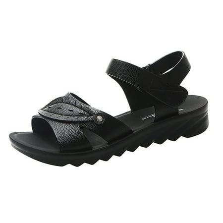 Aompmsdx Women Fish Mouth Leather Sandals Platform Sandals Boho Sandals Summer Fashion Beach Sandals Platform Sandalsshoes
Aompmsdx Women Fish Mouth Leather Sandals Platform Sandals Boho Sandals Summer Fashion Beach Sandals Platform Sandalsshoes