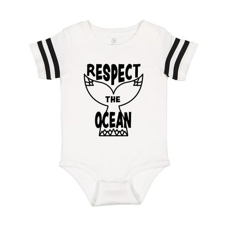 Inktastic Respect The Ocean with Whale Tail Gift Baby Boy or Baby Girl Bodysuit
Inktastic Respect The Ocean with Whale Tail Gift Baby Boy or Baby Girl Bodysuit