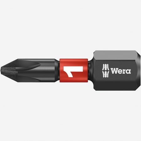 Wera 057615 #1 x 25mm Phillips Impaktor Diamond Coated Bit