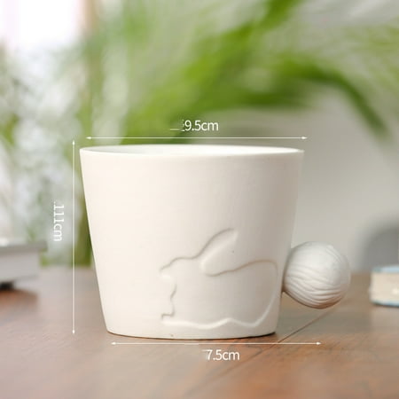 Livesture Ceramic Mug Animal Pattern Water Cup Milk Juice Cup Creative Coffee Cup rabbit
Livesture Ceramic Mug Animal Pattern Water Cup Milk Juice Cup Creative Coffee Cup rabbit