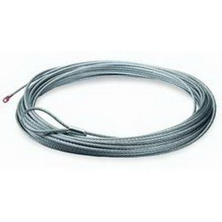 Warn 61950 16500 LB Cap 7/16 Inch Dia x 90 Ft Galvanized Wire Rope