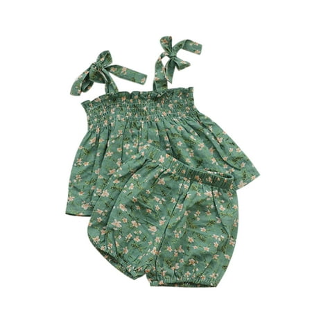 Toddler Girls Outfit Cotton Floral Printed Sleeveless Short Pants Vest Shorts Kids Children Spring Summer Fashion Leisure Cute Sleepwear Streetwear Sets
Toddler Girls Outfit Cotton Floral Printed Sleeveless Short Pants Vest Shorts Kids Children Spring Summer Fashion Leisure Cute Sleepwear Streetwear Sets
