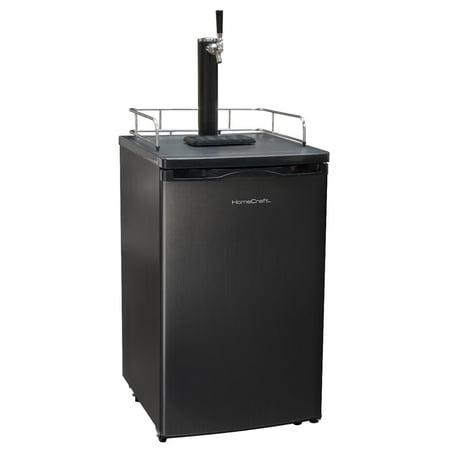 HomeCraft BK49BS 4.9 Cu. Ft. Black Stainless Steel Full-Size Kegorator Draft Beer Dispenser & Beer Cooler
HomeCraft BK49BS 4.9 Cu. Ft. Black Stainless Steel Full-Size Kegorator Draft Beer Dispenser & Beer Cooler