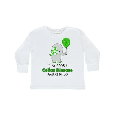 Inktastic Celiac Disease Awareness elephant with balloon Gift Toddler Boy or Toddler Girl Long Sleeve T-Shirt
Inktastic Celiac Disease Awareness elephant with balloon Gift Toddler Boy or Toddler Girl Long Sleeve T-Shirt