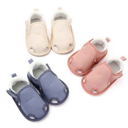 MyBeauty Solid Color Summer Anti-slip Soft Cotton Sandals Baby Toddler Prewalker Shoes Pink 6-12M
MyBeauty Solid Color Summer Anti-slip Soft Cotton Sandals Baby Toddler Prewalker Shoes Pink 6-12M