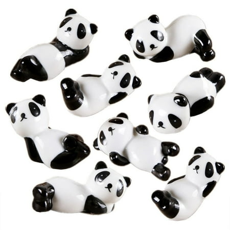 8Pcs Ceramics Chopsticks Stands Cartoon Panda Shaped Chopsticks Holder Creative Desktop Decoration Crafts
8Pcs Ceramics Chopsticks Stands Cartoon Panda Shaped Chopsticks Holder Creative Desktop Decoration Crafts