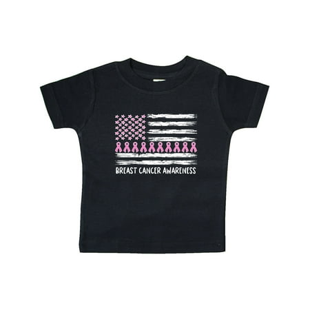 Inktastic Breast Cancer Awareness Pink Ribbons and Flag Gift Baby Boy or Baby Girl T-Shirt
Inktastic Breast Cancer Awareness Pink Ribbons and Flag Gift Baby Boy or Baby Girl T-Shirt
