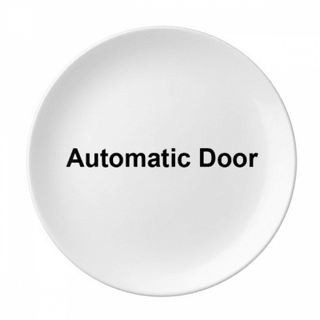 Automatic聽Door Black Symbol Pattern Plate Decorative Porcelain Salver Tableware Dinner Dish
Automatic聽Door Black Symbol Pattern Plate Decorative Porcelain Salver Tableware Dinner Dish