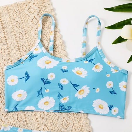 Gubotare Girls Bathing Suits 2 Piece Swimsuit Kids Floral Daisy Bikini Set Swimwear 6 To 12 Years Big Girl Bathing Suit Blue 9-10 Years
Gubotare Girls Bathing Suits 2 Piece Swimsuit Kids Floral Daisy Bikini Set Swimwear 6 To 12 Years Big Girl Bathing Suit Blue 9-10 Years