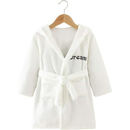 ZSYQWZN Toddlers Kids Hooded Robe Boys Girls Soft Flannel Bathrobes Pajamas Plush Robe
ZSYQWZN Toddlers Kids Hooded Robe Boys Girls Soft Flannel Bathrobes Pajamas Plush Robe
