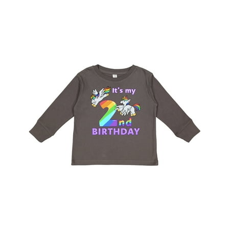 Inktastic It s My 2nd Birthday Unicorn Gift Toddler Boy or Toddler Girl Long Sleeve T-Shirt
Inktastic It s My 2nd Birthday Unicorn Gift Toddler Boy or Toddler Girl Long Sleeve T-Shirt
