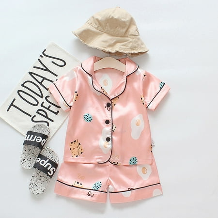 Cuoff Toddler Kids Baby Boys Girl Cartoon Pajamas Sleepwear T shirt Shorts Clothes Set
Cuoff Toddler Kids Baby Boys Girl Cartoon Pajamas Sleepwear T shirt Shorts Clothes Set