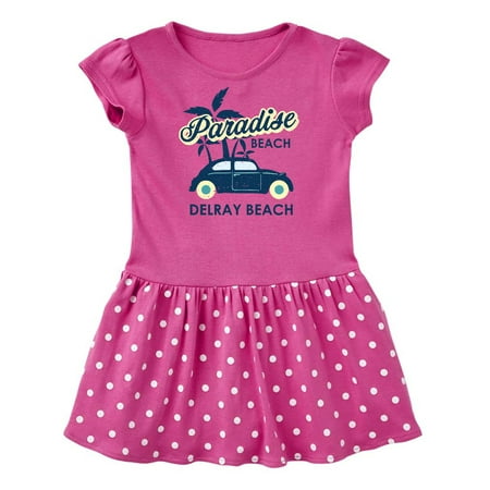 Inktastic Paradise Beach in Delray Beach with Palm Trees and Car Gift Baby Girl Dress
Inktastic Paradise Beach in Delray Beach with Palm Trees and Car Gift Baby Girl Dress