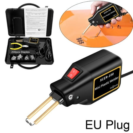 Mini Hot Stapler Plastic Welding Machine Car Bumper Repair 200pc welding studs
Mini Hot Stapler Plastic Welding Machine Car Bumper Repair 200pc welding studs