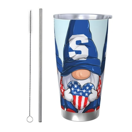 Junzan Cute Gnomes in USA for 20oz Stainless Steel Insulated Car Cup with Spillproof Lid - Insulated Coffee Mug Thermal Cup-Straw Two-piece Set
Junzan Cute Gnomes in USA for 20oz Stainless Steel Insulated Car Cup with Spillproof Lid - Insulated Coffee Mug Thermal Cup-Straw Two-piece Set