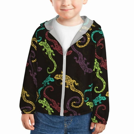 Sun Hoodie for Kids Minimalist Color Gecko Lizard Long Sleeve Swim Fishing Shirts Sun Protection Zip Up Jacket Clothing Athletic Hoodie
Sun Hoodie for Kids Minimalist Color Gecko Lizard Long Sleeve Swim Fishing Shirts Sun Protection Zip Up Jacket Clothing Athletic Hoodie