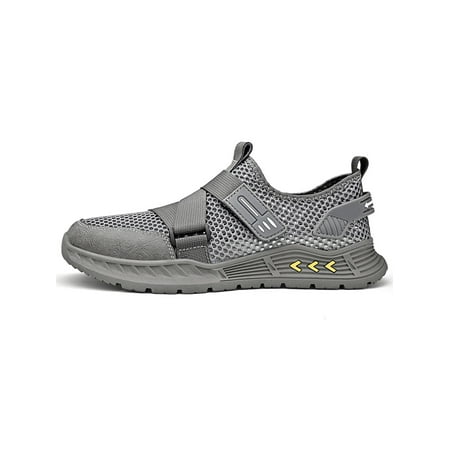 Woobling Men Trainers Adjustable Strap Sneakers Non Slip Flats Mens Casual Shoes Lightweight Mesh Hollow Out Gray 10.5
Woobling Men Trainers Adjustable Strap Sneakers Non Slip Flats Mens Casual Shoes Lightweight Mesh Hollow Out Gray 10.5