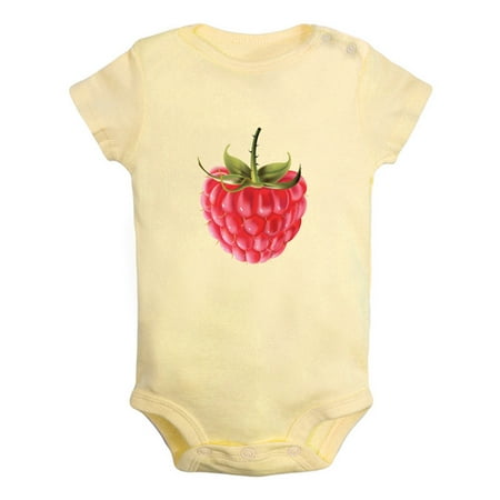 Fruit Raspberry Image Print Rompers For Babies Newborn Baby Unisex Bodysuits Infant Jumpsuits Toddler 0-24 Months Kids One-Piece Oufits (Yellow 0-6 Months)
Fruit Raspberry Image Print Rompers For Babies Newborn Baby Unisex Bodysuits Infant Jumpsuits Toddler 0-24 Months Kids One-Piece Oufits (Yellow 0-6 Months)
