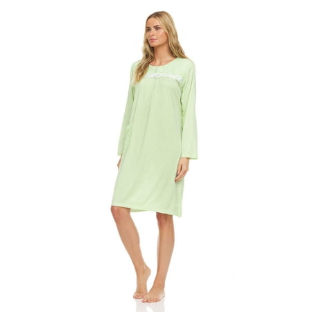 6012 Womens Nightgown Sleepwear Pajamas Woman Long Sleeve Sleep Dress Nightshirt Green XL
6012 Womens Nightgown Sleepwear Pajamas Woman Long Sleeve Sleep Dress Nightshirt Green XL
