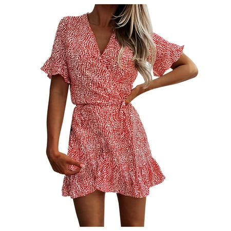 Dtydtpe Lace Summer Women s Floral Printed Pattern Casual Dress Fashion V neck Women s Dress Party Casual Dresses Maternity Dresses Casual
Dtydtpe Lace Summer Women s Floral Printed Pattern Casual Dress Fashion V neck Women s Dress Party Casual Dresses Maternity Dresses Casual