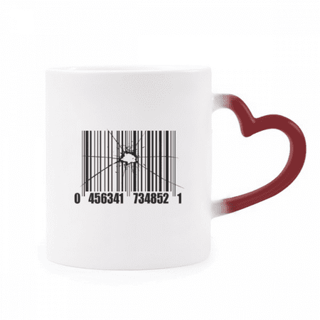 Bar Code Effect Fracture Art Deco Fashion Heat Sensitive Mug Red Color Changing Stoneware Cup
Bar Code Effect Fracture Art Deco Fashion Heat Sensitive Mug Red Color Changing Stoneware Cup