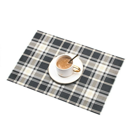 Linen Plaid Placemats Set of 4 – Linen Buffalo Check Placemats 12 x 18 Inch – Black and White Tablemats for Spring Easter Indoor Outdoor
Linen Plaid Placemats Set of 4 – Linen Buffalo Check Placemats 12 x 18 Inch – Black and White Tablemats for Spring Easter Indoor Outdoor