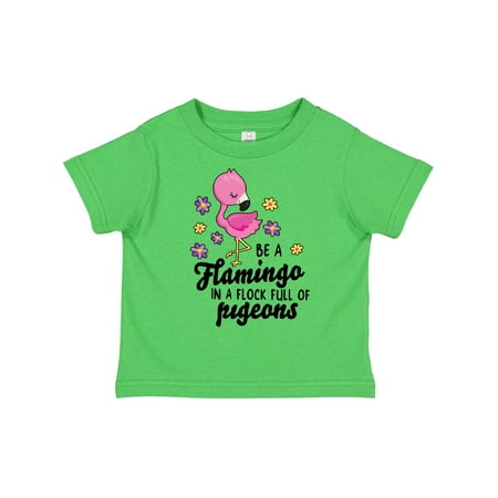 Inktastic Be a Flamingo in a Flock of Pigeons with Flowers Gift Toddler Toddler Girl T-Shirt
Inktastic Be a Flamingo in a Flock of Pigeons with Flowers Gift Toddler Toddler Girl T-Shirt