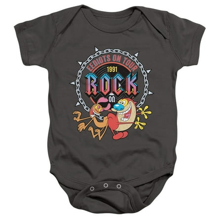 Ren And Stimpy Eediots On Tour Unisex Infant Snap Suit for Baby